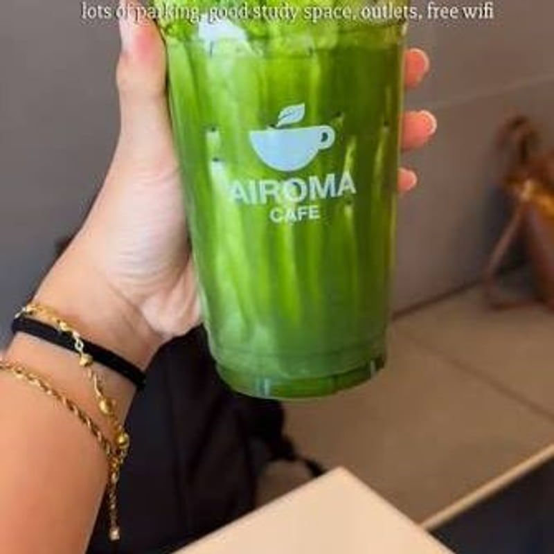 Matcha from Airoma Cafe