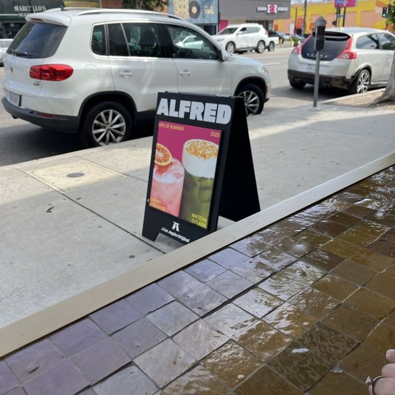 Matcha from Alfred Coffee