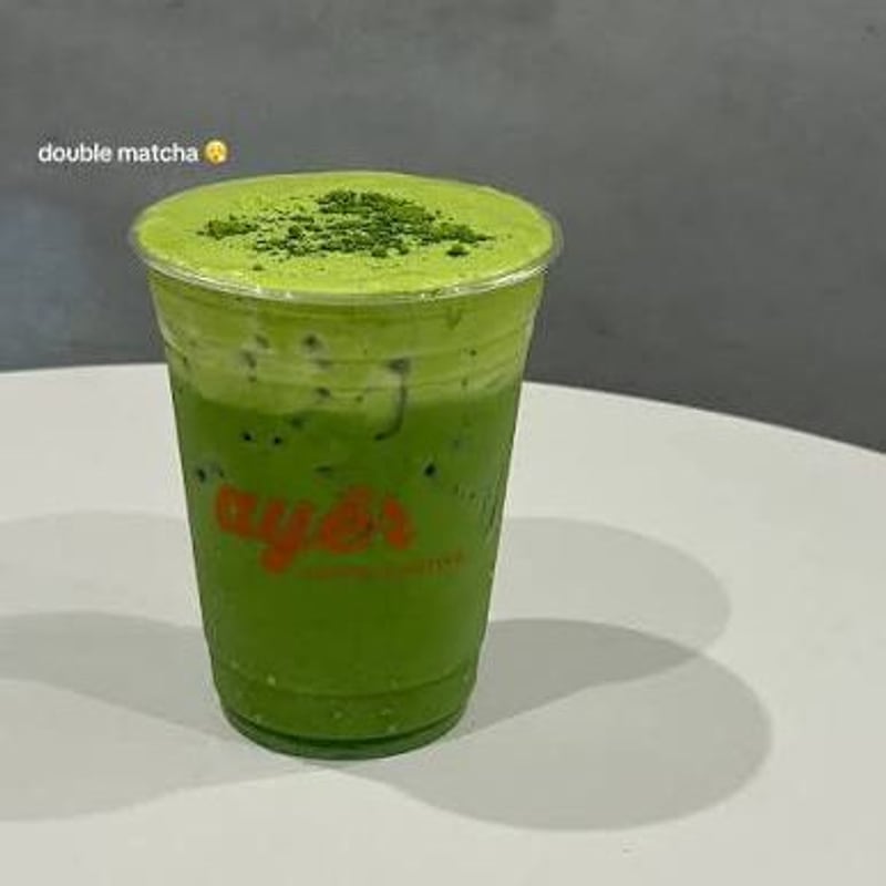 Matcha from Ayer Coffee