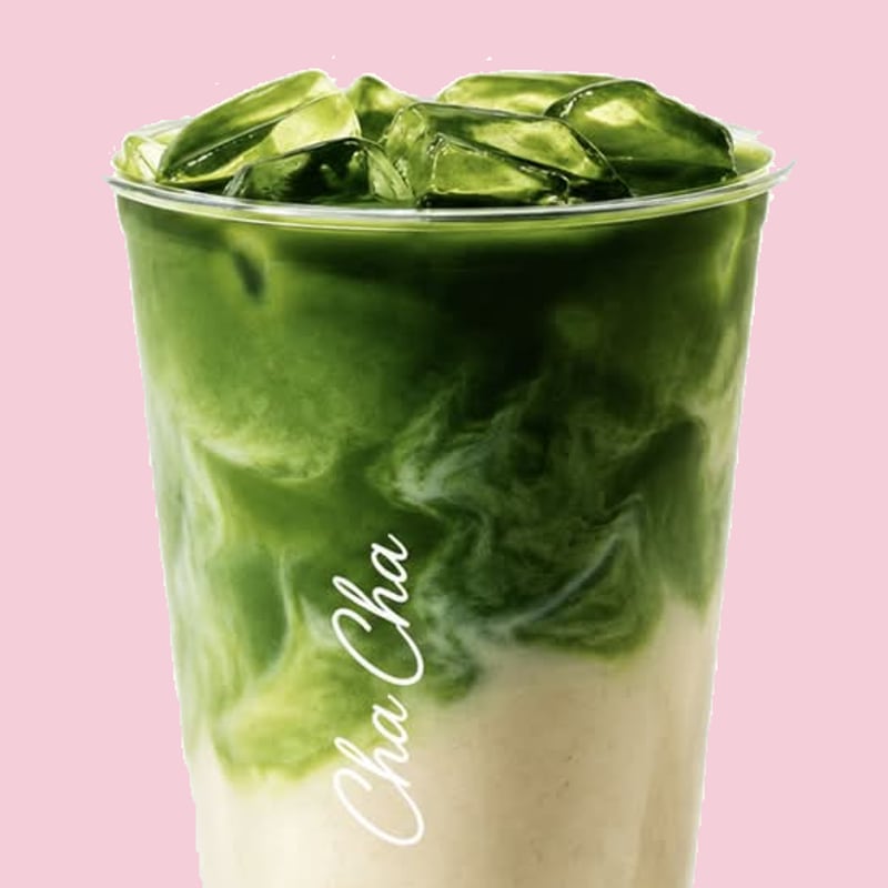 Iced Horchata Matcha Latte