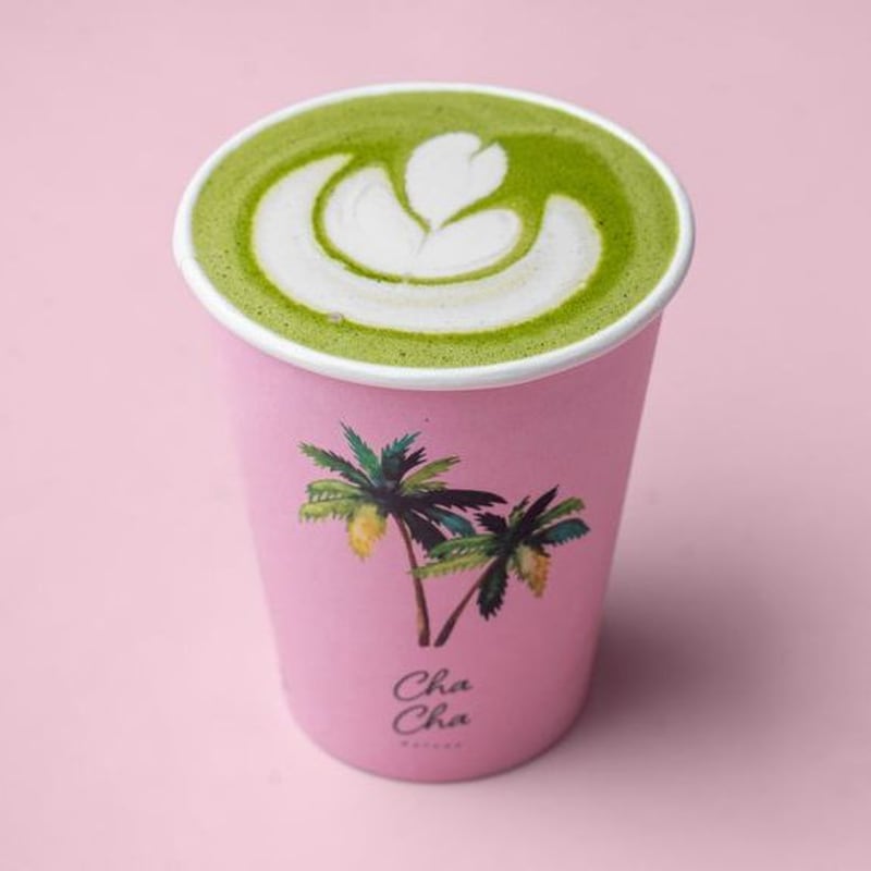 Purple Matcha Latte