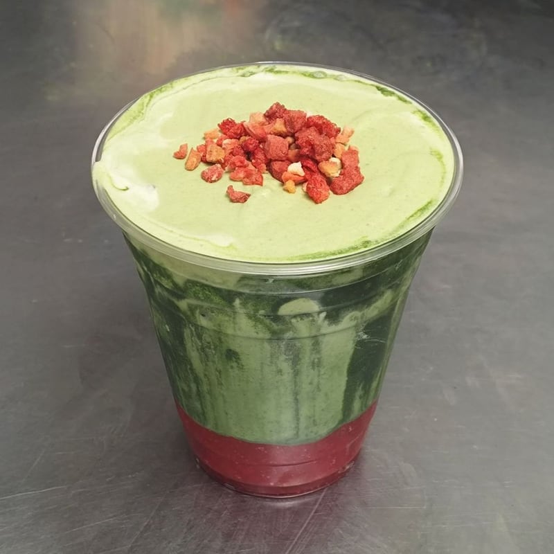 Strawberry Matcha Rain