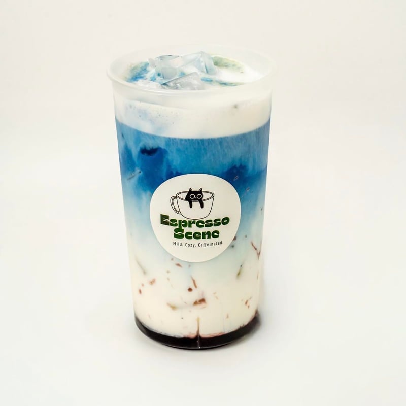Grape Blue Matcha (Iced)