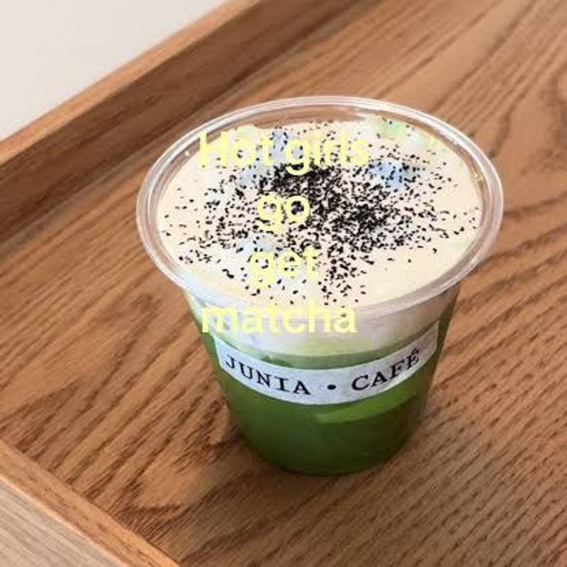 Matcha from Junia Cafe
