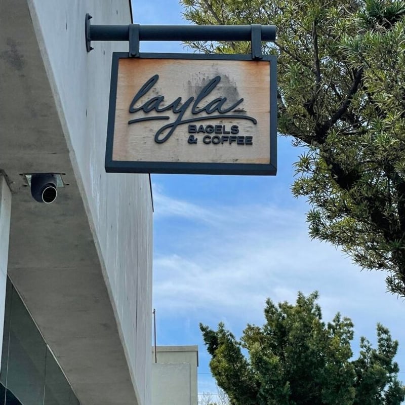 Matcha from Layla Bagels