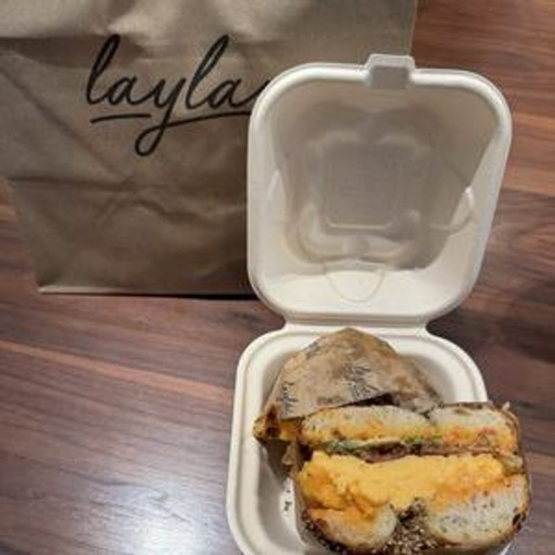 Matcha from Layla Bagels