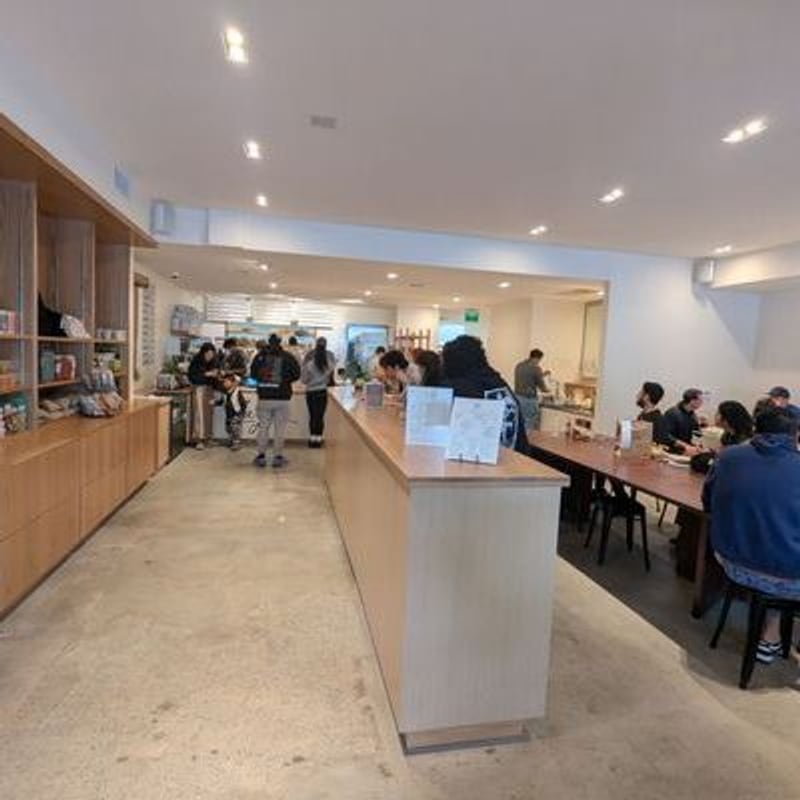 Matcha from Layla Bagels