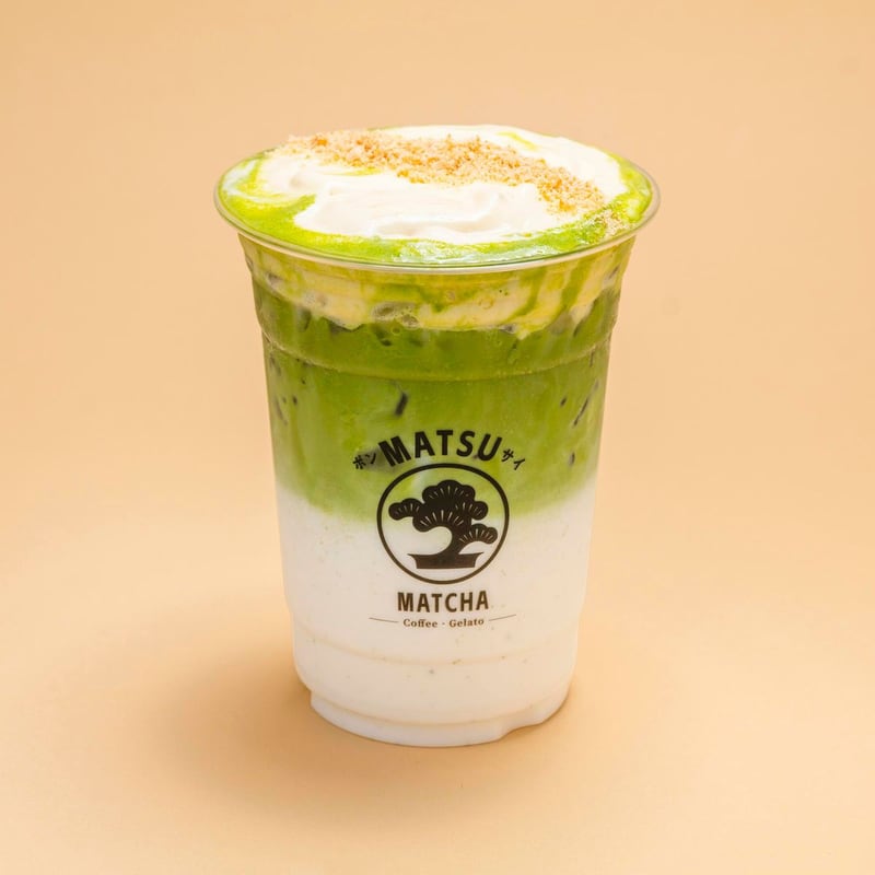 Banana Pudding Matcha Einspanner