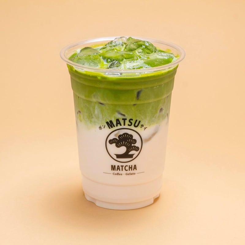 Matcha Latte with Oat Milk