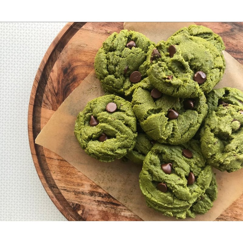 Matcha Chocolate Chip Cookie