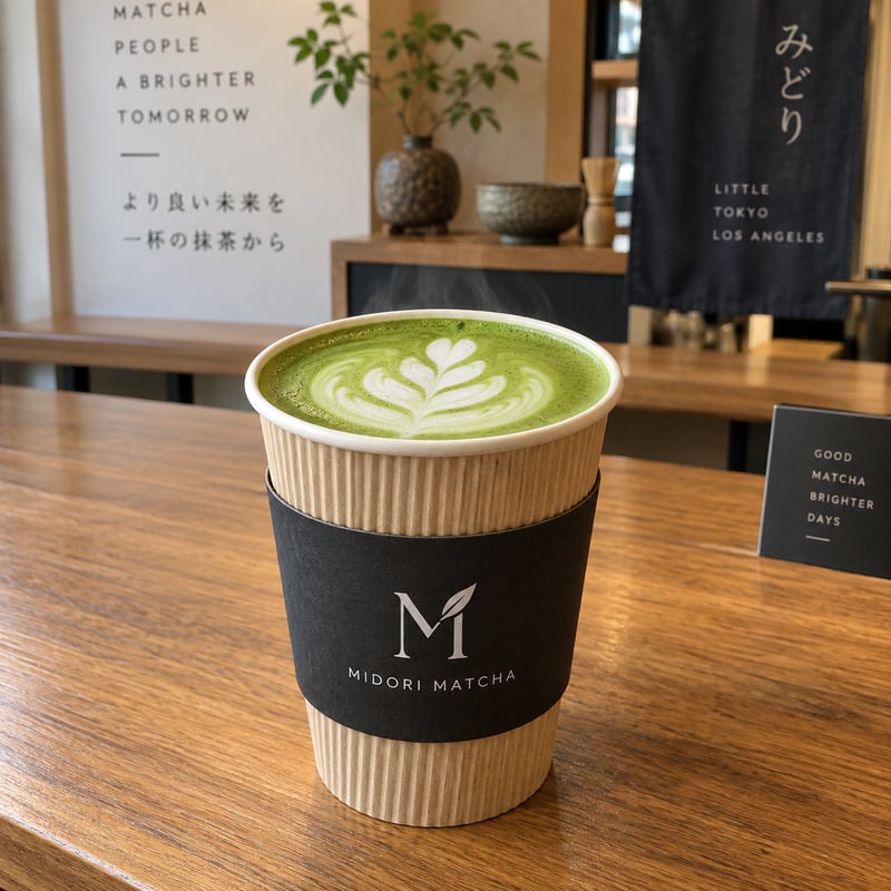 Vanilla Matcha Latte (Hot)