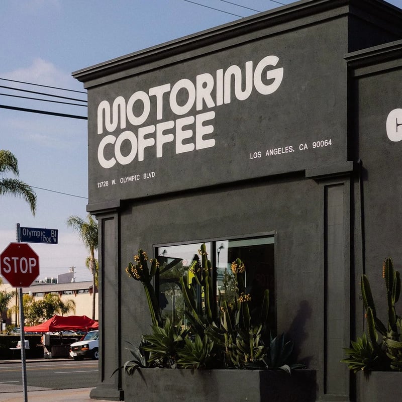 Matcha from Motoring Coffee