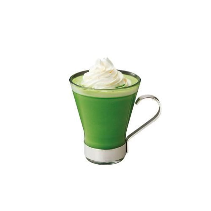 Hot Matcha Cream Latte