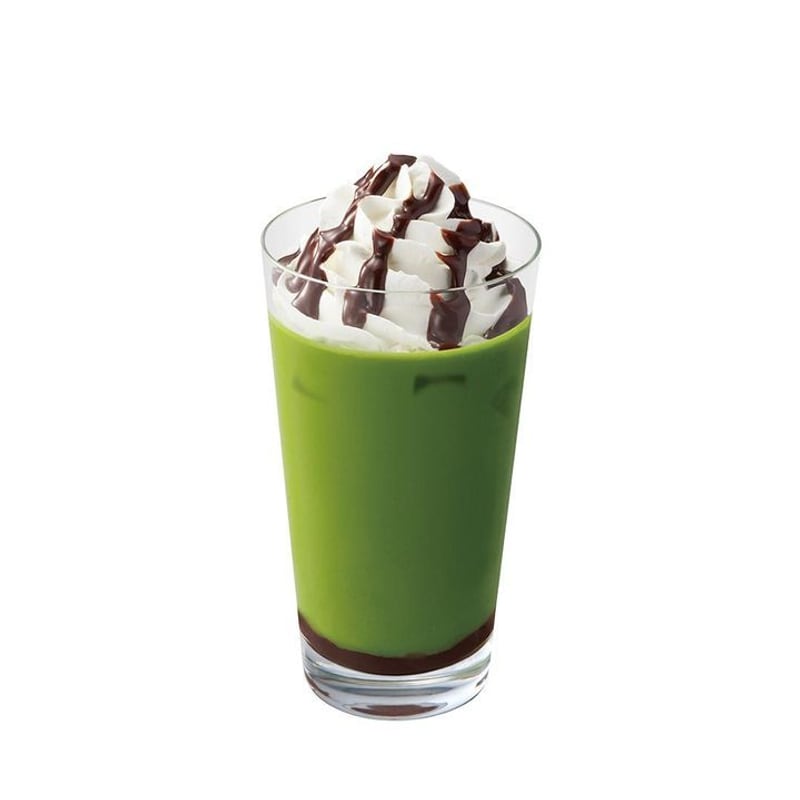 Iced Matcha Chocolate Latte
