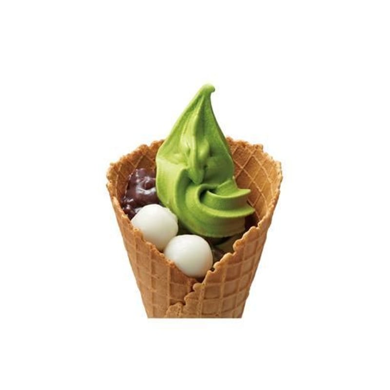 Matcha with Mochi & Red Bean