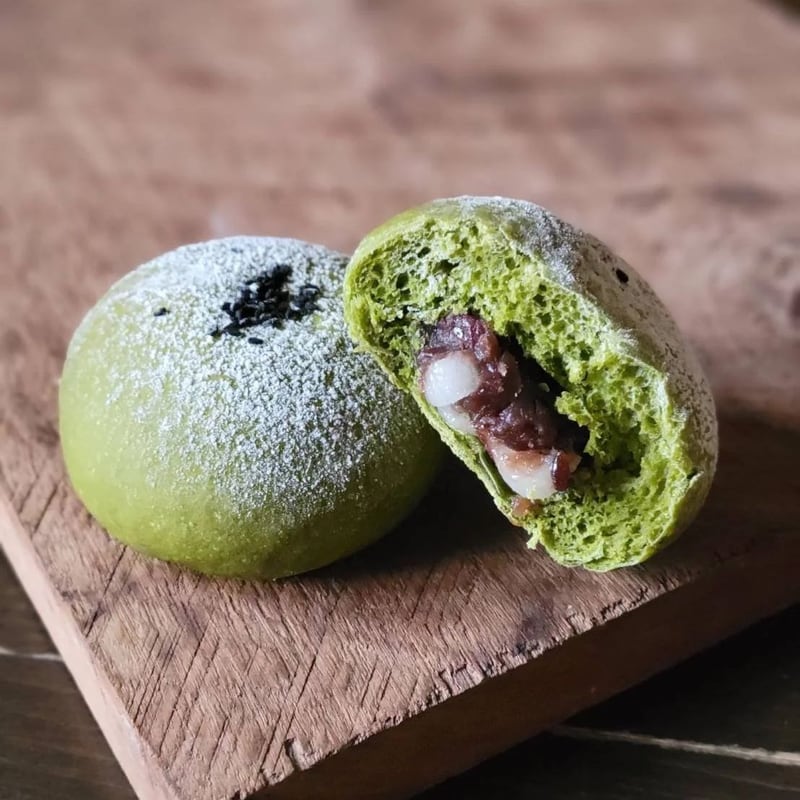 Matcha Mochi Anpan