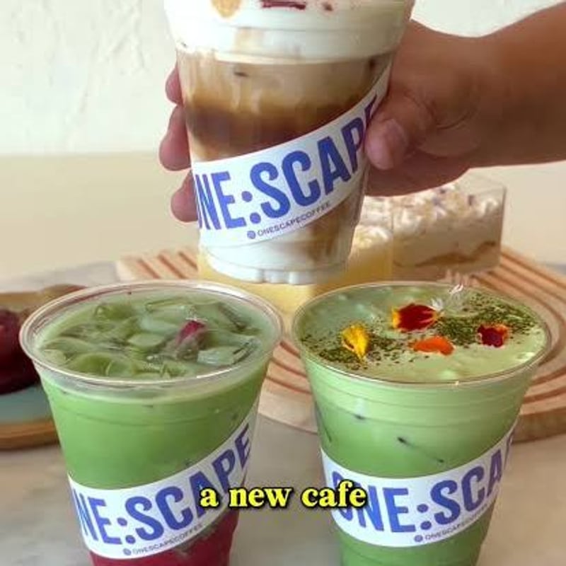 Matcha from Onescape Coffee