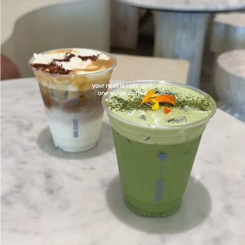 Matcha from Onescape Coffee