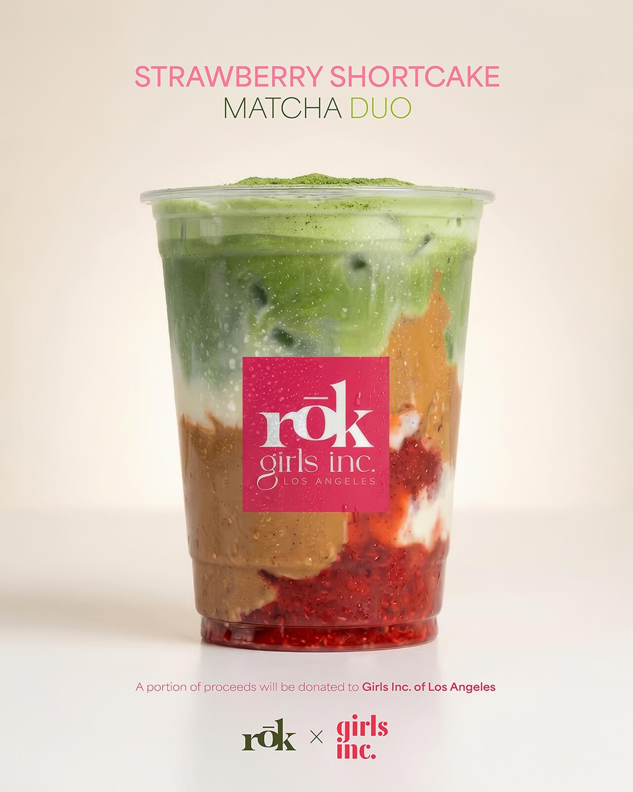 Strawberry Shortcake Matcha Duo