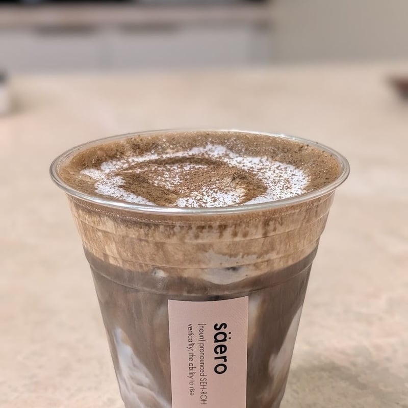 Matcha from saero coffee