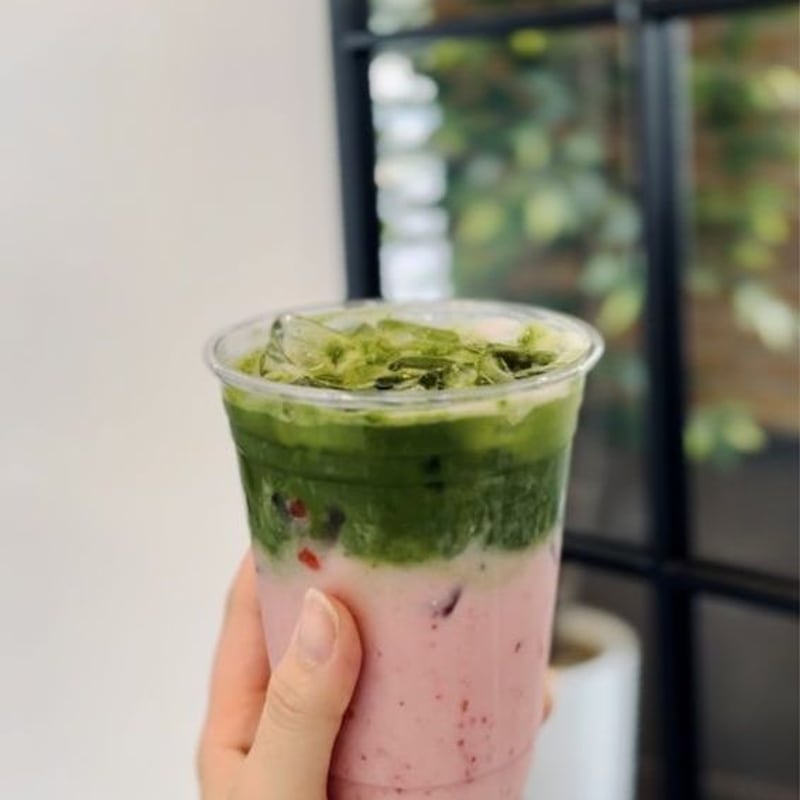 Strawberry Matcha