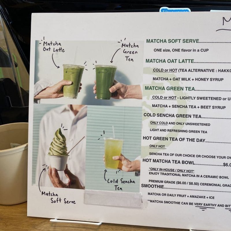 Matcha from Tea Master Matcha Cafe & Green Tea Shop