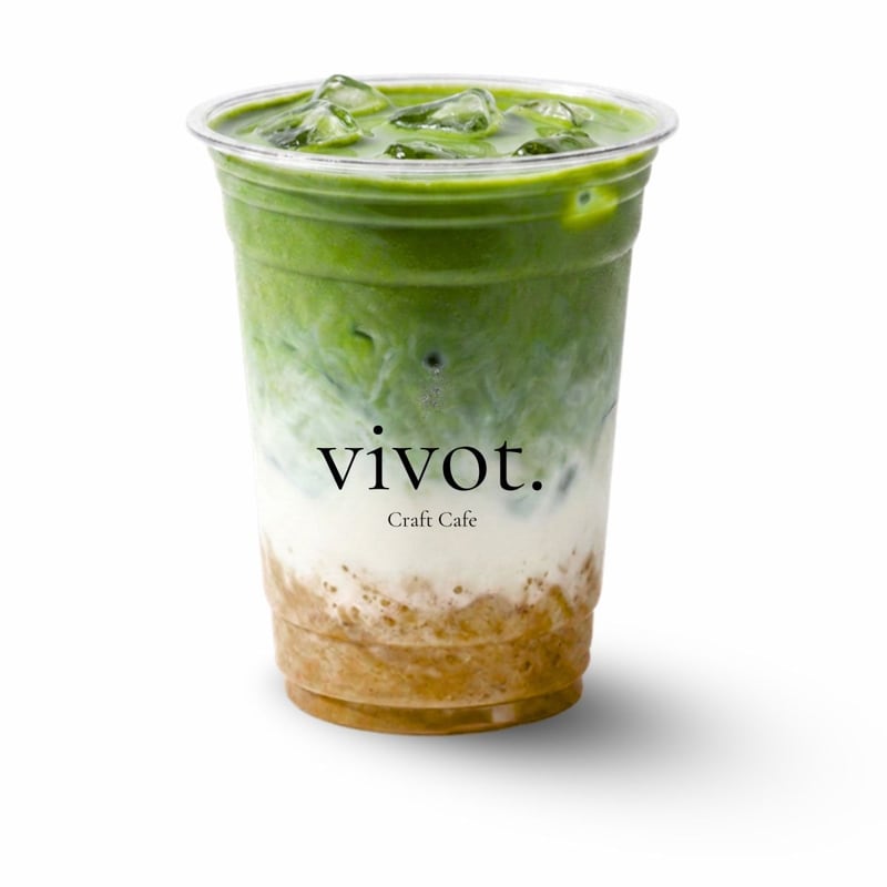 Banana Matcha Latte
