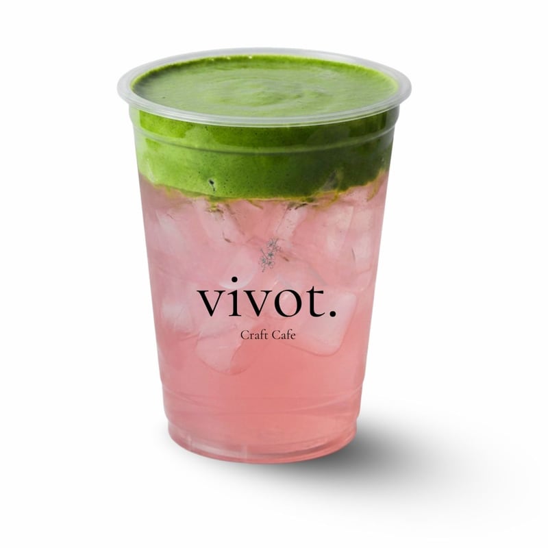 Pink Coconut Matcha