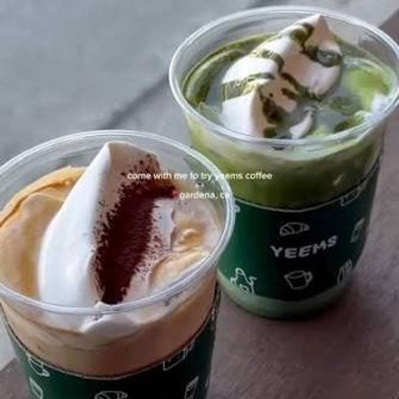 Matcha from Yeems Coffee